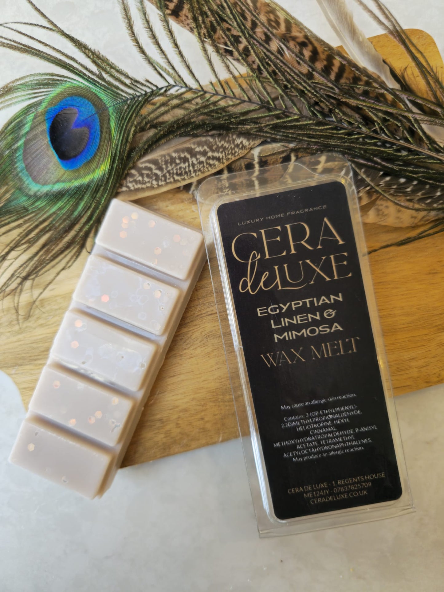 EGYPTIAN LINEN & MIMOSA LUXURY WAX MELT