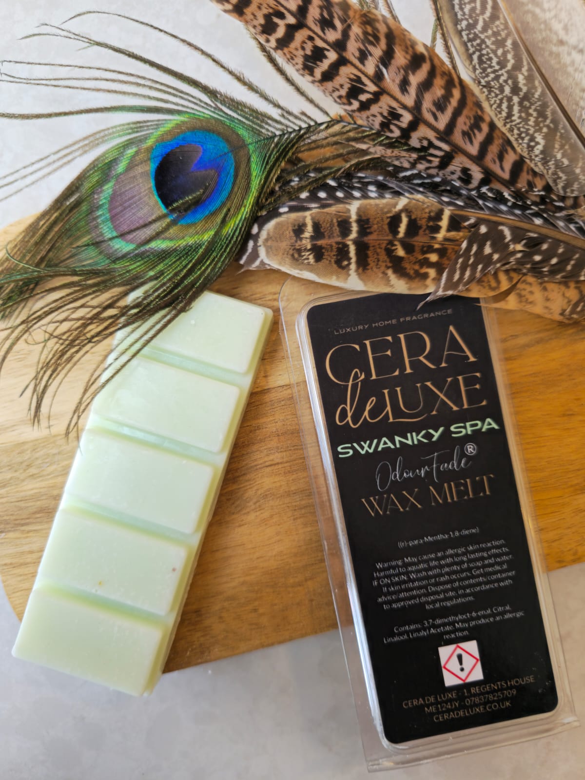 SWANKY SPA ODOURFADE® LUXURY WAX MELT
