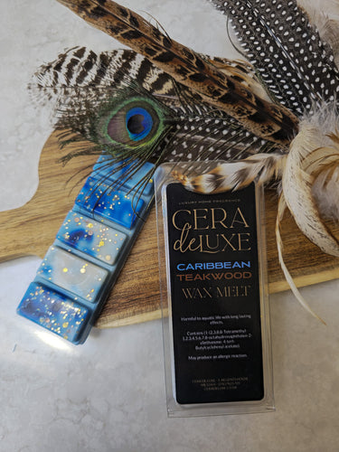CARIBBEAN TEAKWWOD | LUXURY SCENTED WAX MELT