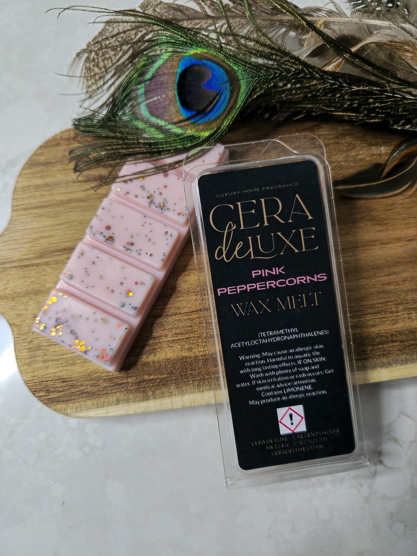 PINK PEPPERCORNS LUXURY WAX MELT
