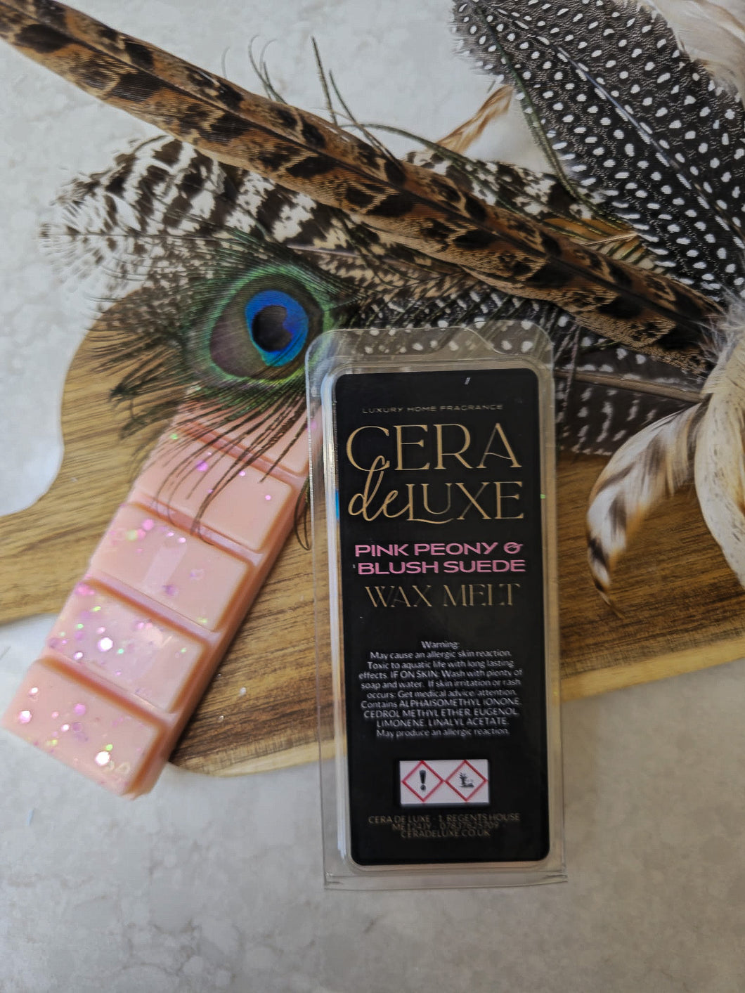 PINK PEONY & BLUSH SUEDE | LUXURY SCENTED WAX MELT