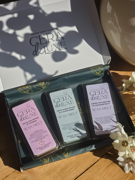 Cera De Luxe luxury home fragrance gift set country and coastal collection