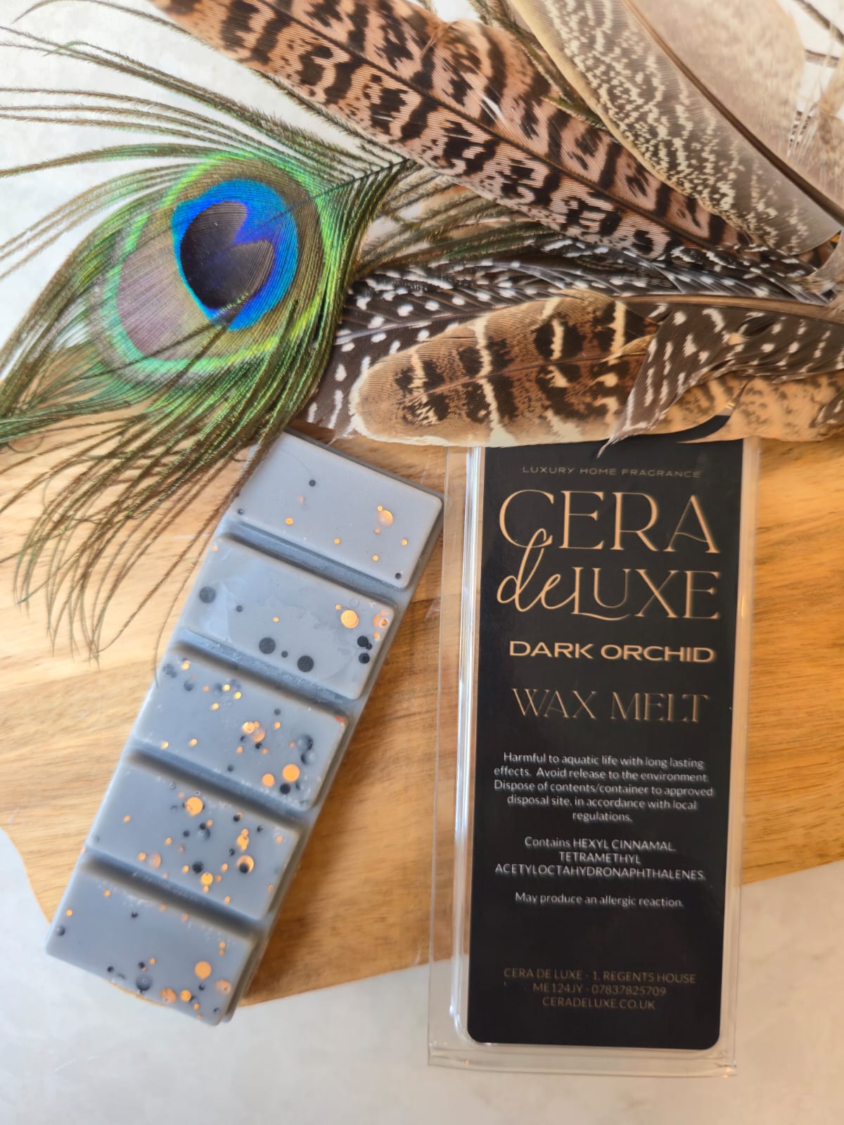DARK ORCHID LUXURY WAX MELT