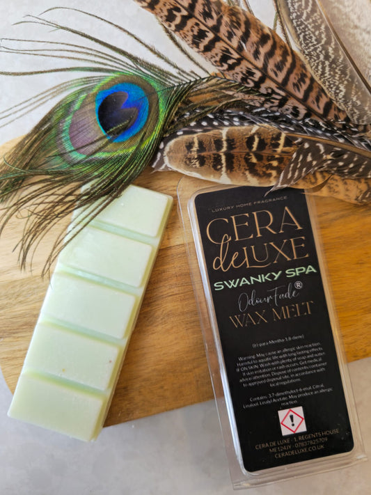 SWANKY SPA ODOURFADE® LUXURY WAX MELT