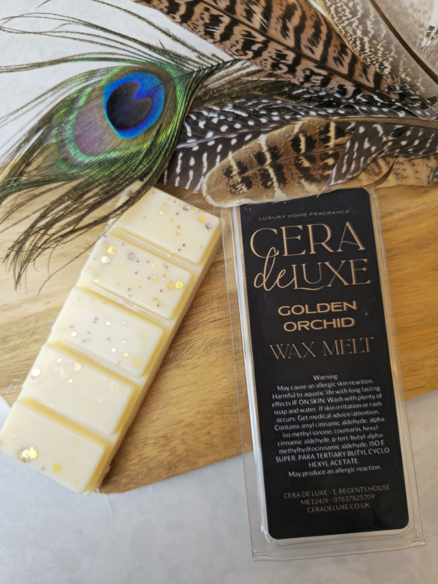 GOLDEN ORCHID LUXURY WAX MELT