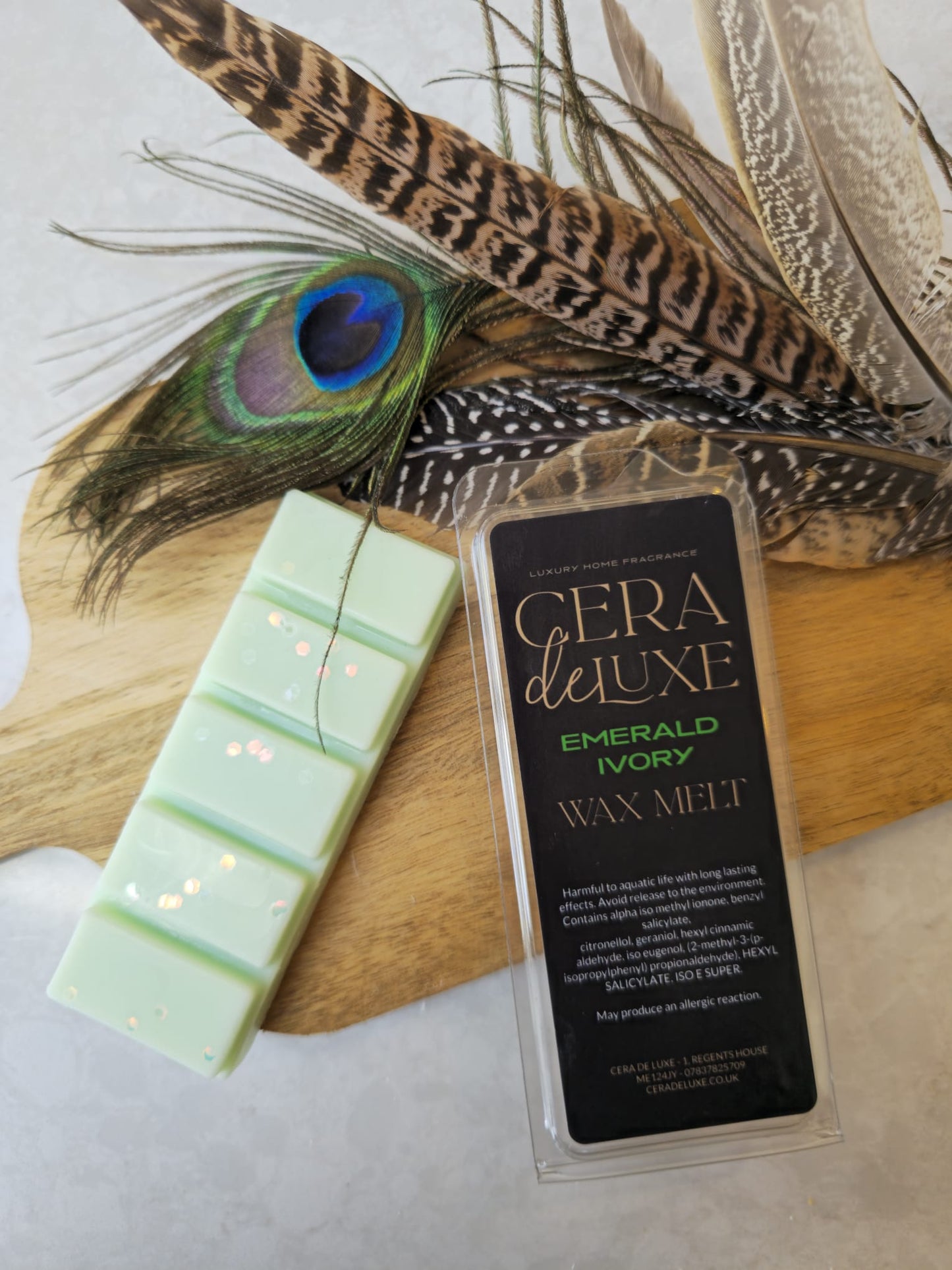 EMERALD IVORY LUXURY WAX MELT