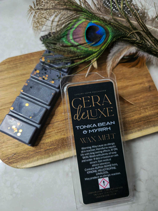 TONKA BEAN & MYRRH LUXURY WAX MELT