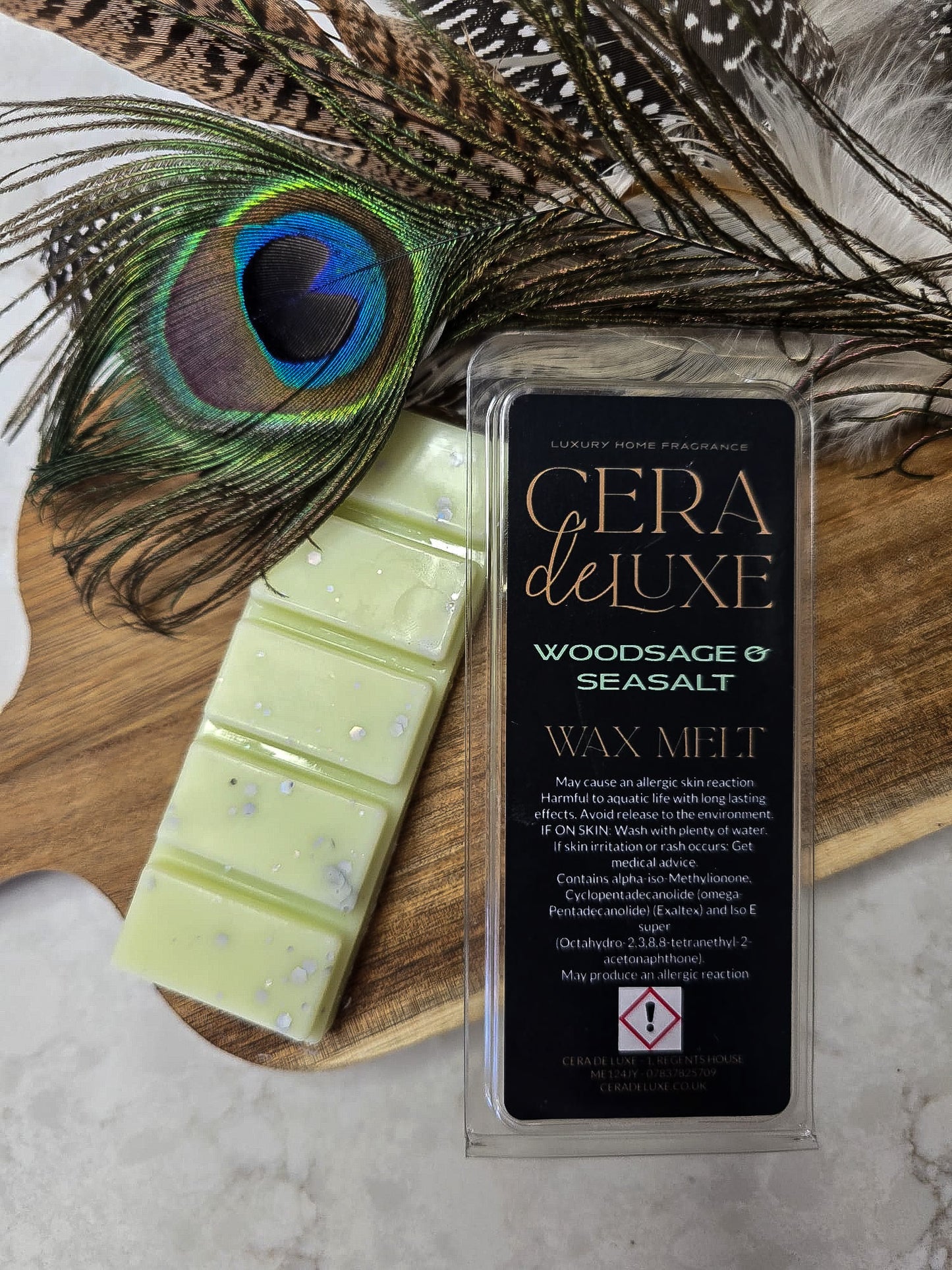 WOODSAGE & SEASALT LUXURY WAX MELT