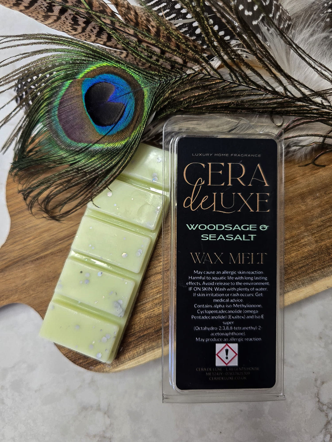 WOODSAGE & SEASALT | LUXURY SCENTED WAX MELT