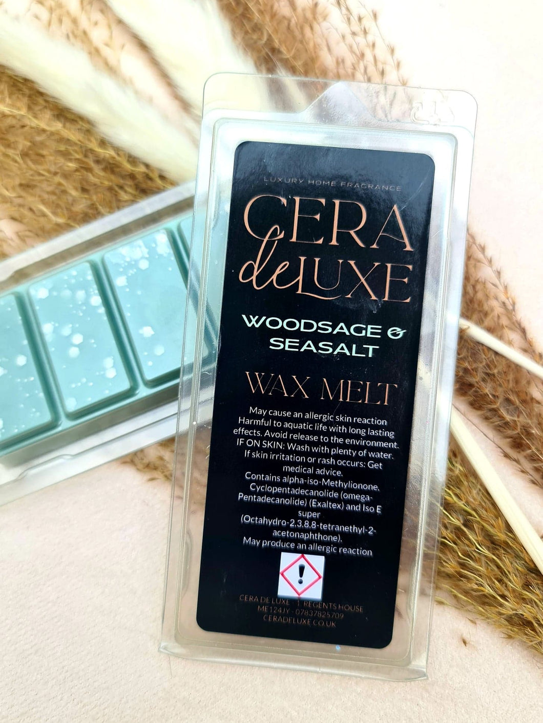 WOODSAGE & SEASALT - Cera De Luxe - Luxury Home Fragrance