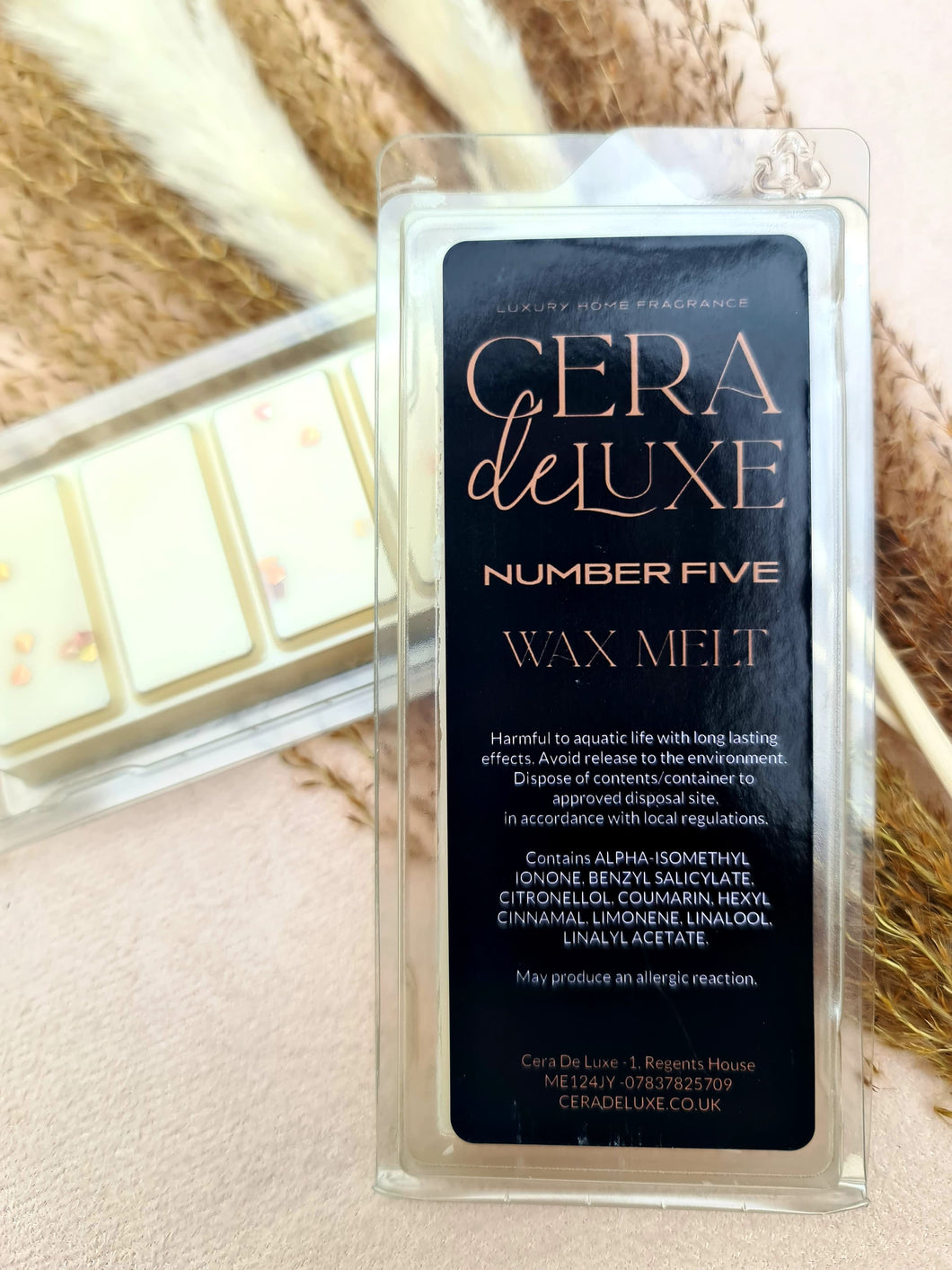 NUMBER FIVE - Cera De Luxe - Luxury Home Fragrance