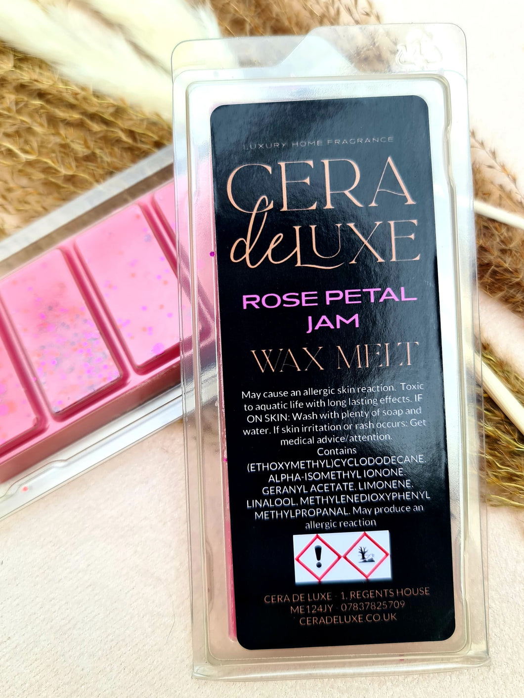 ROSE PETAL JAM - Cera De Luxe - Luxury Home Fragrance