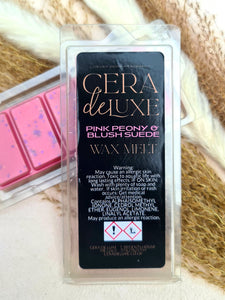 PINK PEONY & BLUSH SUEDE JM - Cera De Luxe - Luxury Home Fragrance