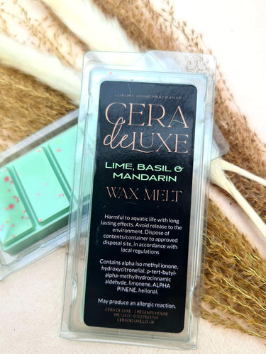 LIME, BASIL & MANDARIN JM - Cera De Luxe - Luxury Home Fragrance
