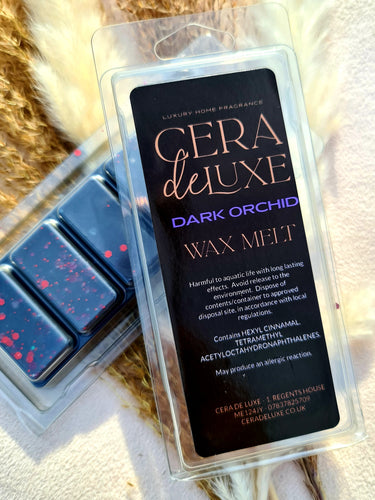DARK ORCHID - Cera De Luxe - Luxury Home Fragrance - VAT NO - 364 8279 59 