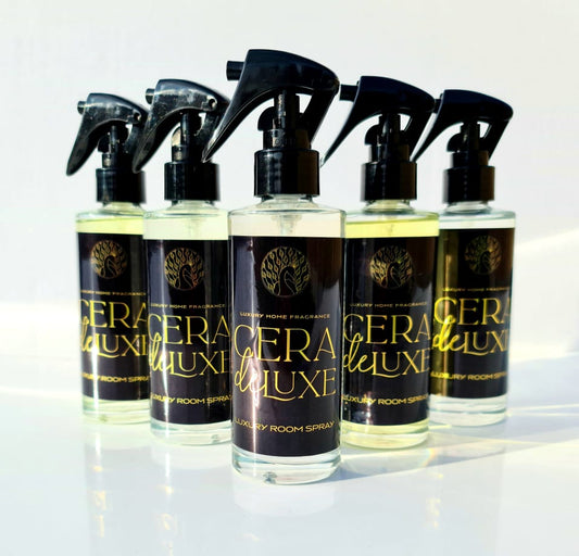 LUXURY ROOM SPRAYS - Cera De Luxe - Luxury Home Fragrance - VAT NO - 364 8279 59 